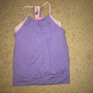 Purple ivivva tank top